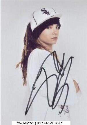 poze cu autografe }{ - punk-me - Tokio Hotel